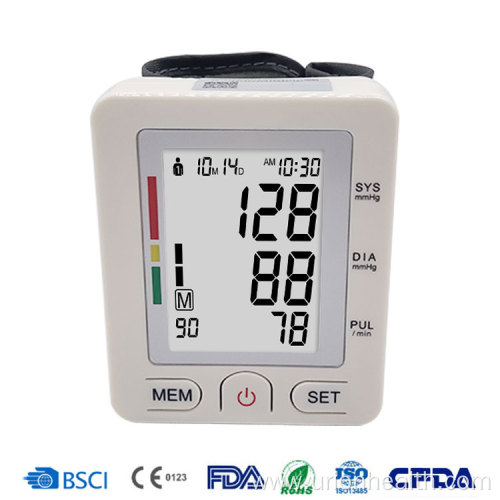 Best Selling Portable Wrist Type Blood Pressure Monitor